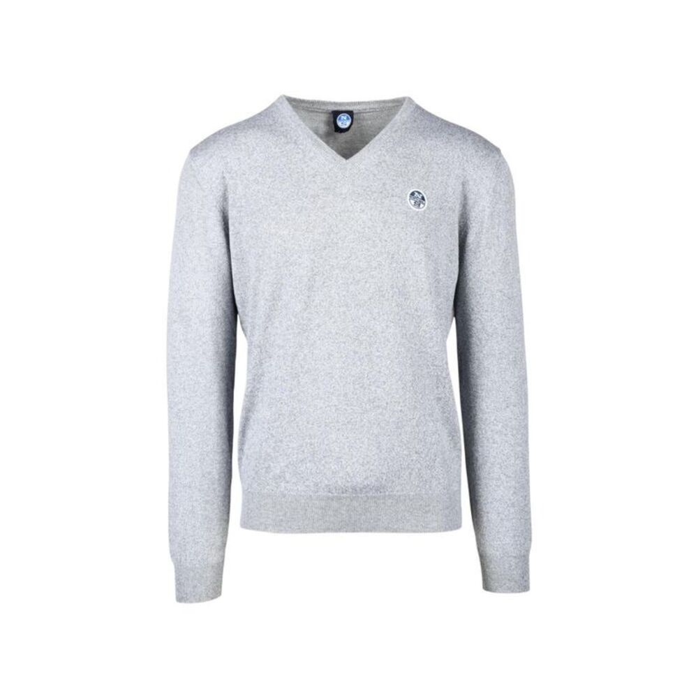 North Sails Gray Cotton Men's Sweatshirt